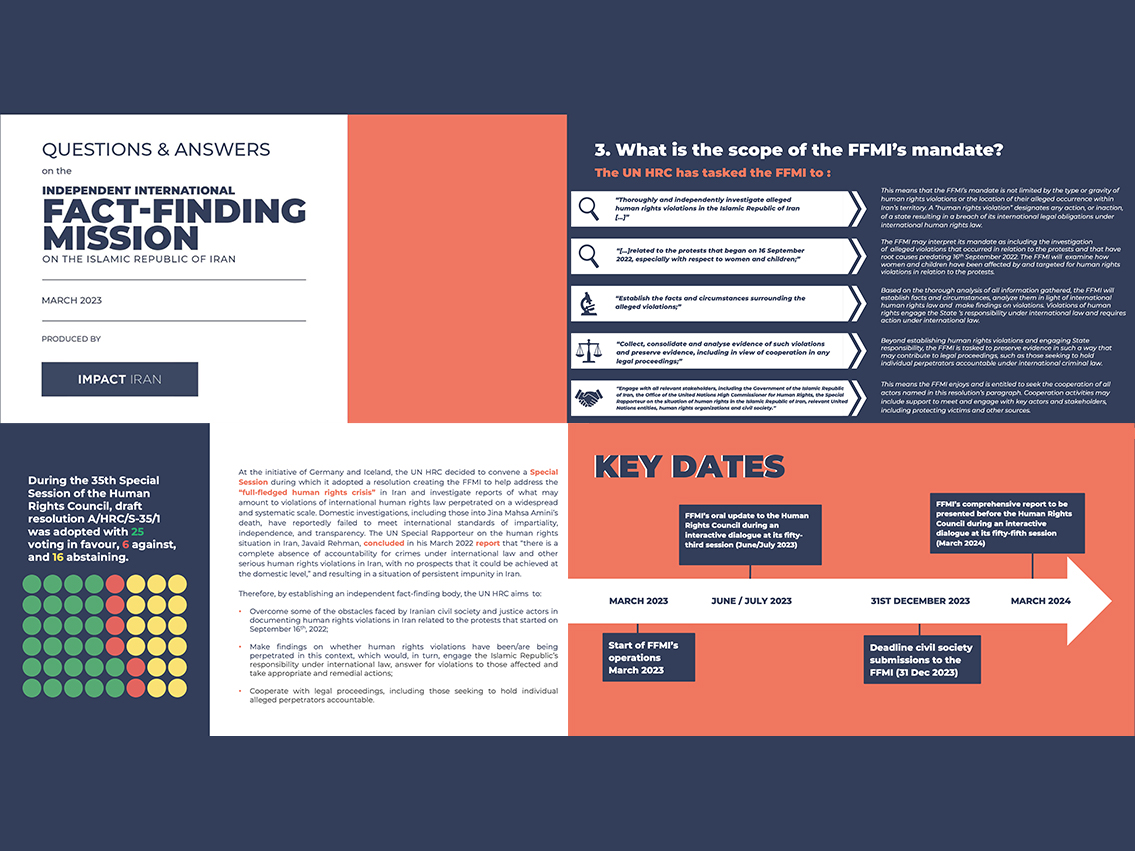 Impact Iran » Independent International Fact-Finding Mission on the Islamic  Republic of Iran